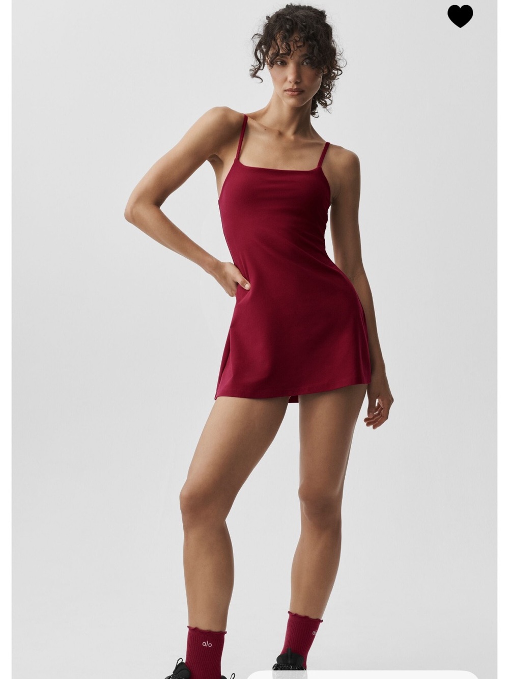 ALO Yoga Alosoft Encore Tennis Dress